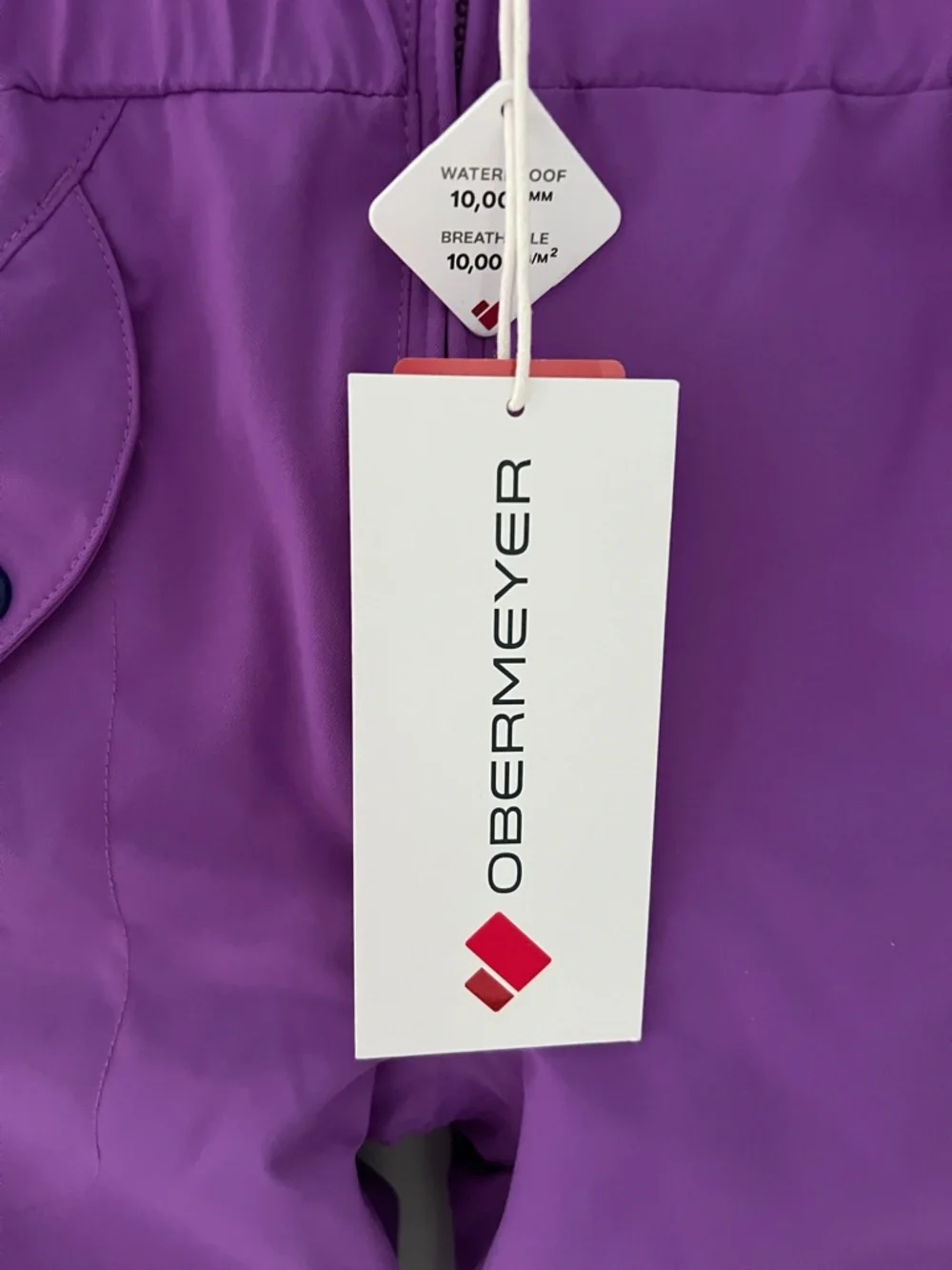 Obermeyer Purple Snoverall Bib Snow Pants - Kids' NWT Size 3